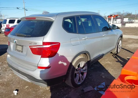 2016 BMW X3 xDrive28I из США, поврежденный, VIN 5UXWX9C52G0D85025